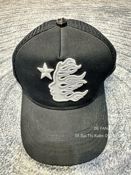 MŨ HELLSTAR LOGO TRẮNG